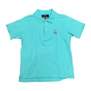 Psycho Bunny Blue/Green Polo Boys